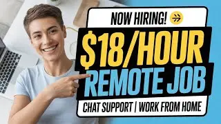 🤩 Remote Chat Support Jobs USA 2025 | Earn $20/Hour | Work From Home #usjobs #remotejobs