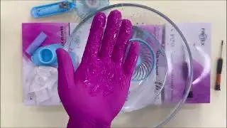 Relaxing ASMR: Deep Cleaning a Fan with Rose Red Nitrile Gloves #asmr