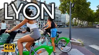 LYON WALKING TOUR 4K | Exploring the Heart of the City
