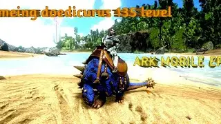 TAMEING   Doedicurus in redwood forest |  ARK SURVIVAL MOBILE EP 2