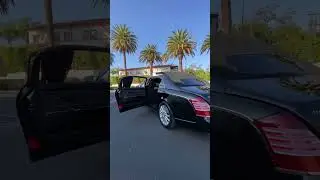 Extremely Rare 2012 Mercedes Benz Maybach Landaulet 62S #shorts #mercedesbenz
