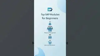 Best SAP Modules to Start Your Career (Beginner&rsquo;s Guide) 💼 #shorts