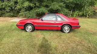 1985 Ford Mustang GT TTOPS 15,000 original miles!!