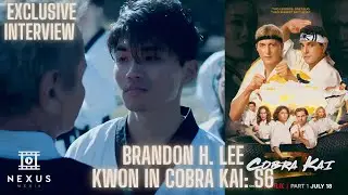 Brandon H. Lee talks playing Kwon in Cobra Kai S6, working with Martin Kove and more! Nexus Podcast