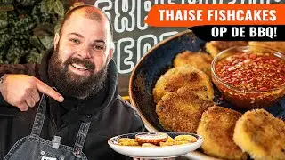 Fish Cakes van de Kamado BBQ + Zelfgemaakte Chilisaus! 🔥 🔥