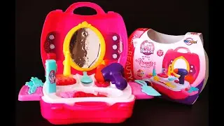 5 Minutes Satisfying with Unboxing Cute Pink Princess Beauty set ASMR