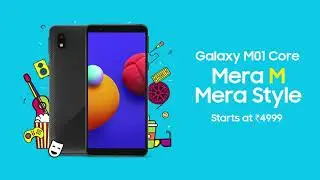 Samsung galaxy M01 core . Instant look . | the budget king .