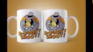 Mugs Murphy D-D-Don&rsquo;t Shoot Mug (Red Dwarf)