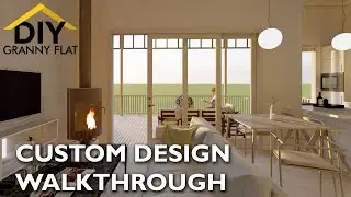 Granny Flat Walk through - 1 Bedroom (Custom granny flat design)