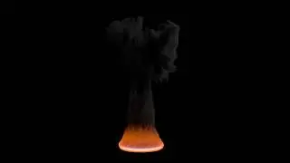 Blender ] [ Realistic fire simulation