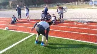 Alikahya spor oyuncularının gol atma çabaları :)