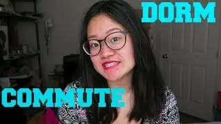 Commuting vs. Dorming | Commuter School Experience | Noa Jasmine
