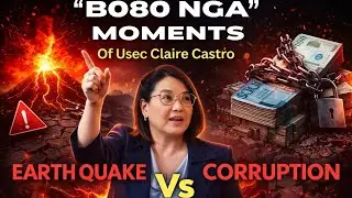 BO8O Nga Moments Of Usec Claire Castro - Lindol vs Corruption