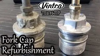 Fork Cap Refurbishment- VintCo Vintage Dirt Bike Tech Tip