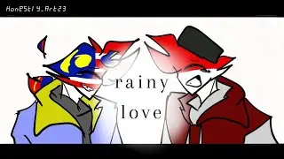 Rainy love short Animation | countryhumans |