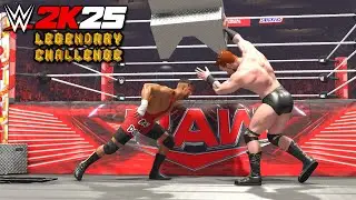 WWE 2K25 Legendary Challenge #16: Last Man Standing
