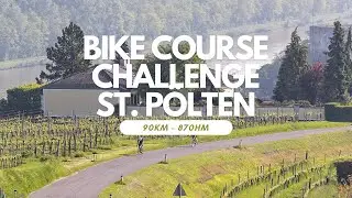 Bike course / Radstrecke Challenge St. Pölten Triathlon