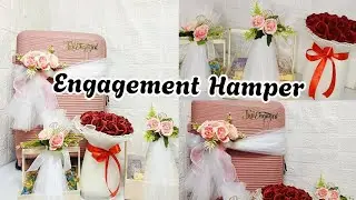 Engagement Hamper set ചെയ്താലോ 💍🥂|Malayalam 