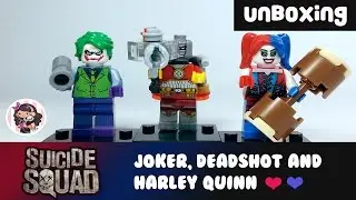 Unboxing New Suicide Squad Lego Set: Joker, Deadshot and Harley Quinn