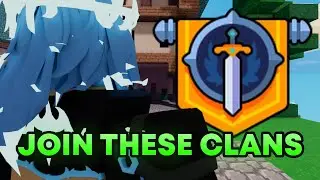 The BEST LOW REQUIREMENT Clans For Roblox Bedwars Ranked...