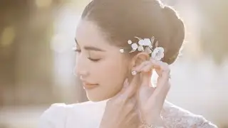 พิธีสงฆ์แบบเรียบง่ายที่วัดราชบพิธสถิตมหาสีมารามราชวรวิหาร เพื่อเป็นสิริมงคลในการเริ่มต้นชีวิตคู่
