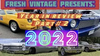 CARSHOWS & CRUISE INS - 2022 Year in Review Part # 2