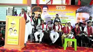 Union Secretary #R_AshokaChakravarthy's speech - #Balinganatham street corner campaign meeting.