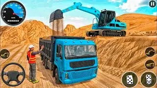Railroad Builder Simulator 3D - Highway Excavator Construction JCB - Android GamePlay 