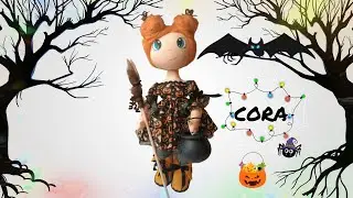 Presentaci&oacute;n de Cora Brujita de las Calabazas #eltallerdeamparo #brujas #patronesgratis #halloween