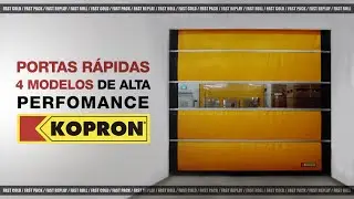 Portas r&aacute;pidas Kopron do Brasil