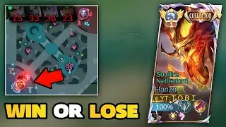 TOP 1 GLOBAL HANZO IMPOSSIBLE EPIC COMEBACK!! (I GOT DESTROYED) | TOBI _ MLBB