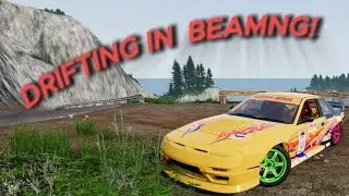 My first time drifting in BeamNG