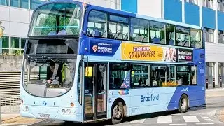 *Beast* First Bradford Volvo B9TL Wright Gemini 37071 (YJ08 GVE) (Route 640)