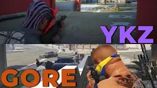 TIROTEO YAKUZA vs GORE | ARM4S LARGAS | DOVUX LIFE GTARP