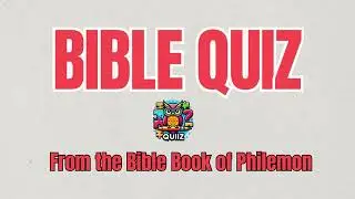 Hardest Bible Quiz - Book Of Philemon