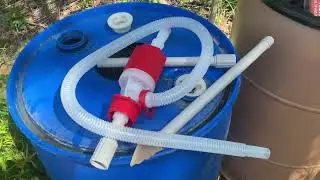 Making a simple and easy rain barrel