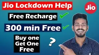 Jio Free Recharge for Lockdown - Jio Lockdown offer | Techy Bhaisaab