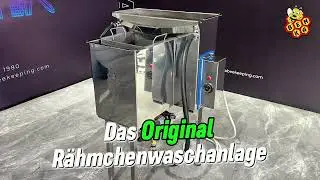 R&auml;hmchenwaschanlage 380V - 8 KW | 2 Wasserpumpe | Das Original by Benka Imkereibedarf