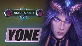 OUTSIDER YONE QUADRAKILL IN 2 MINUTES