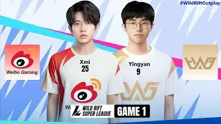 WBG vs. WHG &bull; Game 1 (Bo3) | Group Stage - Stage 2 | WSL 2025 Split 3