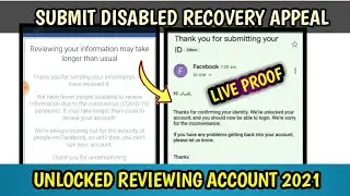 Reviewing Your Information Solution Before 30 Days Disabled |Confirm Identity of Disabled Id in 2021