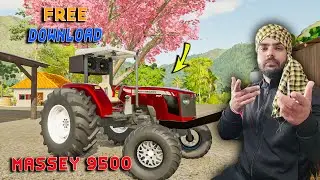 Massey Ferguson 9500 Smart Download Link | Arjun Stuck in Mud Challenge| FS19 | Dhaliwal Gaming