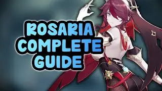 Updated Rosaria Sub Dps & Support Build & Guide | Genshin Impact