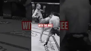 With the knee #ufc #mma #ufcfighter #ufc324 #boxing #ufchonors