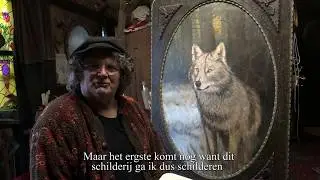 Ed van Heck schilder in zijn wereld