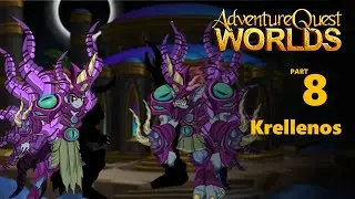 Casual Gameplay - AdventureQuest Worlds AQW - Part 8 - Krellenos...