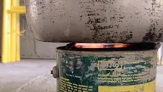 quick and easy to operate 3 in 1 oil burner made from can of paint heavy duty heater stove