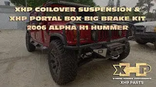 Hummer Alpha + XHP Big Brakes & Coilover Suspension