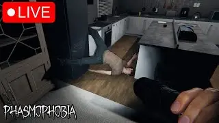 Trying To SURVIVE With Friends! | Phasmophobia LIVE