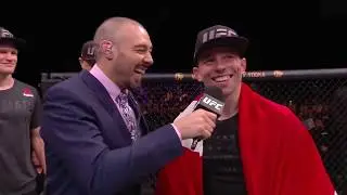 UFC Copenhagen: Mark Madsen Octagon Interview